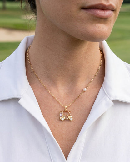 Golf Cart Necklace