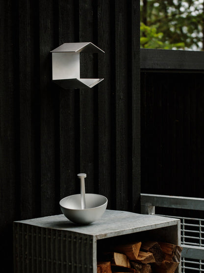 Goodland Aluminum Wall Mounted Bird Feeder
