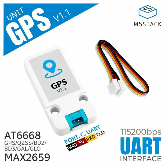 GPS/BDS Unit v1.1 (AT6668) - m5stack-store