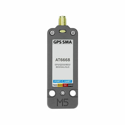 GPS/BDS Unit with SMA Antenna (AT6668) - m5stack-store