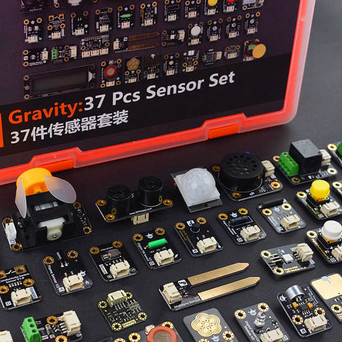 Gravity: 37-Piece Sensor Set by DFRobot - The Pi Hut
