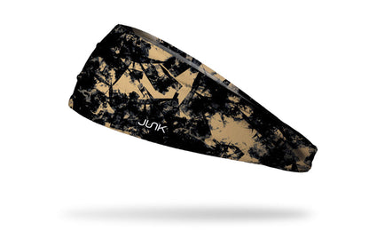 Gridiron Black Gold Big Bang Lite Headband - View 1