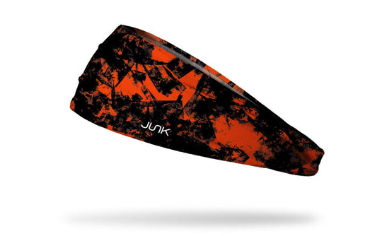 Gridiron Orange Black Big Bang Lite Headband - View 1