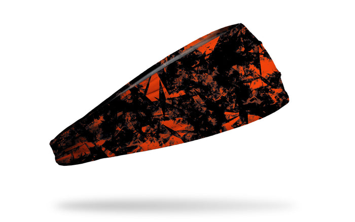 Gridiron Orange Black Big Bang Lite Headband - View 2