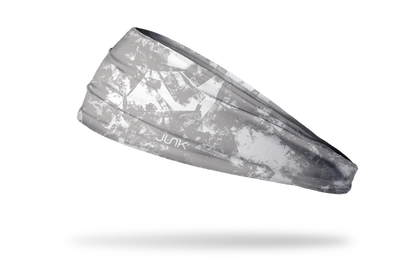 Gridiron White Gray Big Bang Lite Headband - View 1