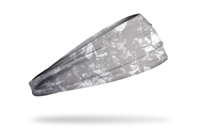 Gridiron White Gray Big Bang Lite Headband - View 2