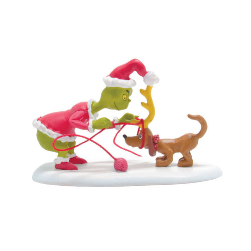 Grinch Villages | All I Need Is A Reindeer | Village Figures