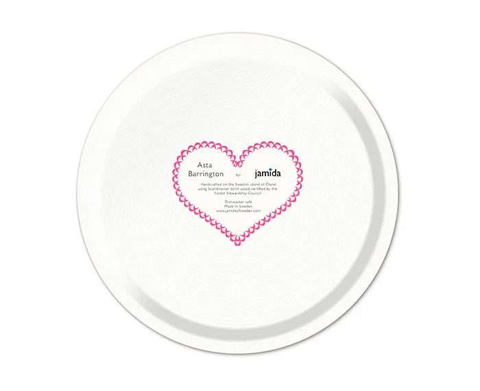 GRL PWR MULTICOLOR ROUND TRAY