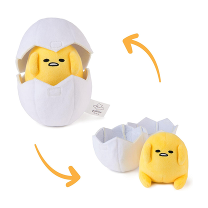 Gudetama Eggshell Mascot Plush Plush Gund Spin Master