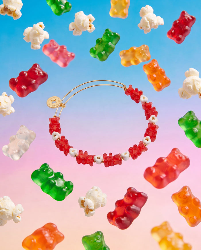 Gummy Bear Popcorn Beaded Bangle