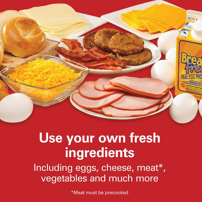 HAMILTON BEACH 25490C Dual Breakfast Sandwich Maker - Factory serviced with Home Essentials warranty
