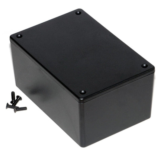 Hammond 123x83x59mm ABS Multi-Purpose Enclosure (1591XXTBK) [Discontinued] by Hammond - The Pi Hut