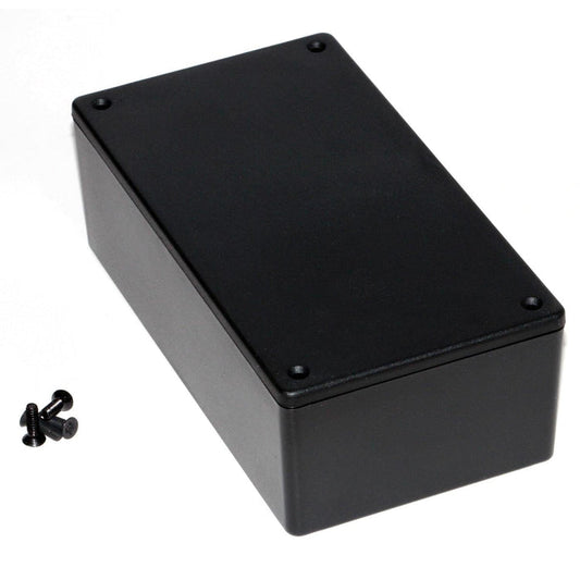 Hammond 152x82x50mm ABS Multi-Purpose Enclosure (1591XXDBK) [Discontinued] by Hammond - The Pi Hut