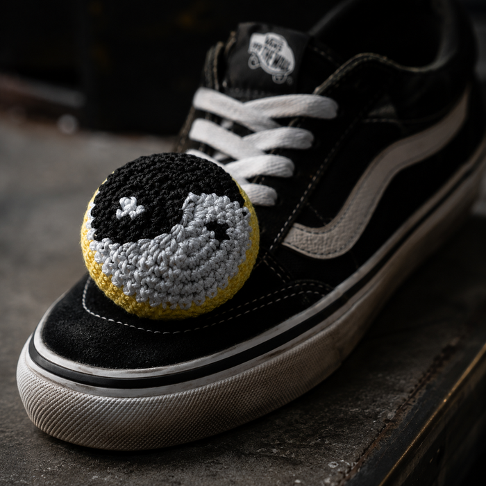 Hand Knit Hacky Sack