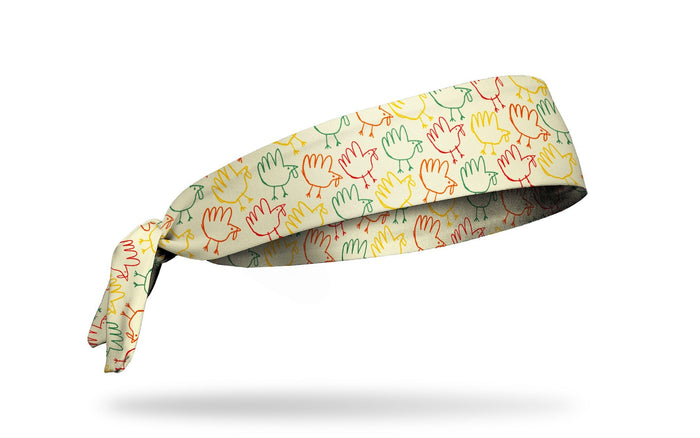 Hand Turkeys Flex Tie Headband - View 2