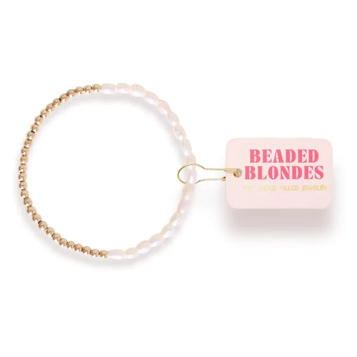 Hannah Pearl Bracelet in Gold
