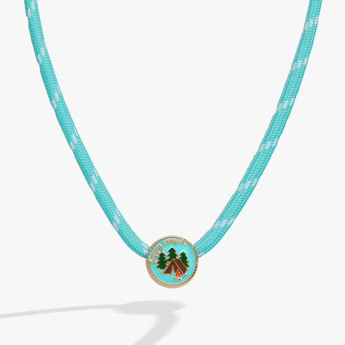 Happy Camper Corded Necklace