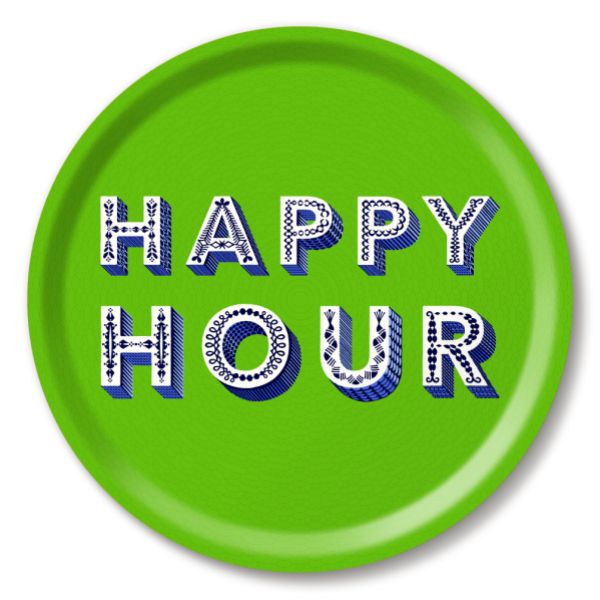 HAPPY HOUR GREEN TRAY