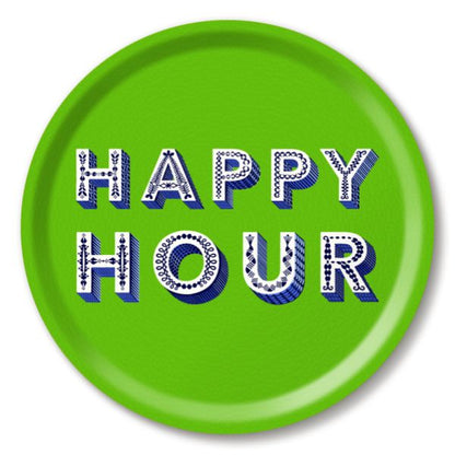 HAPPY HOUR GREEN TRAY