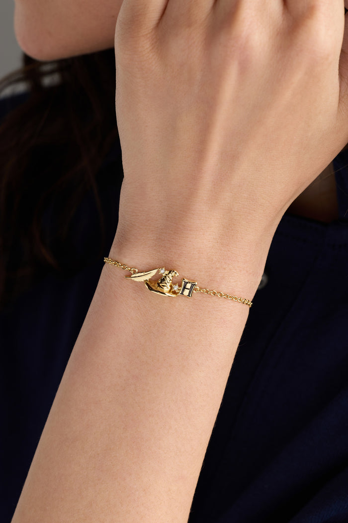 Harry Potter™ Hogwarts Cluster Bracelet