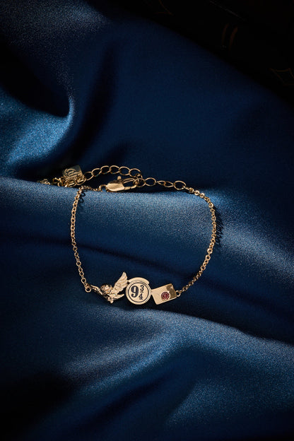 Harry Potter™ Platform 9 3/4 Cluster Bracelet