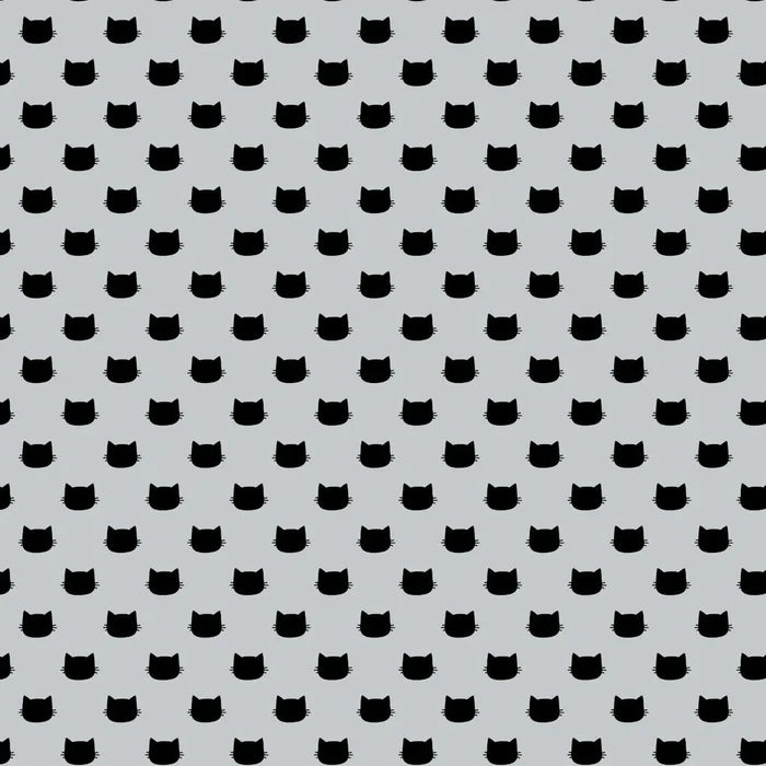 Having Fun Cat Polka Dots Fabric, Camelot