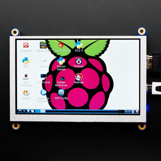 HDMI 5" Display Backpack - Without Touch [Discontinued] by Adafruit - The Pi Hut