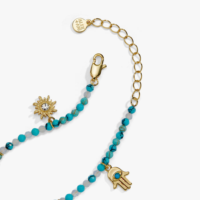 Healing Stone Charm Bracelet