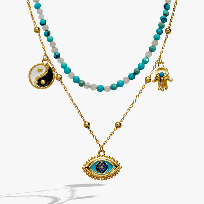 Healing Stone Charm Necklace
