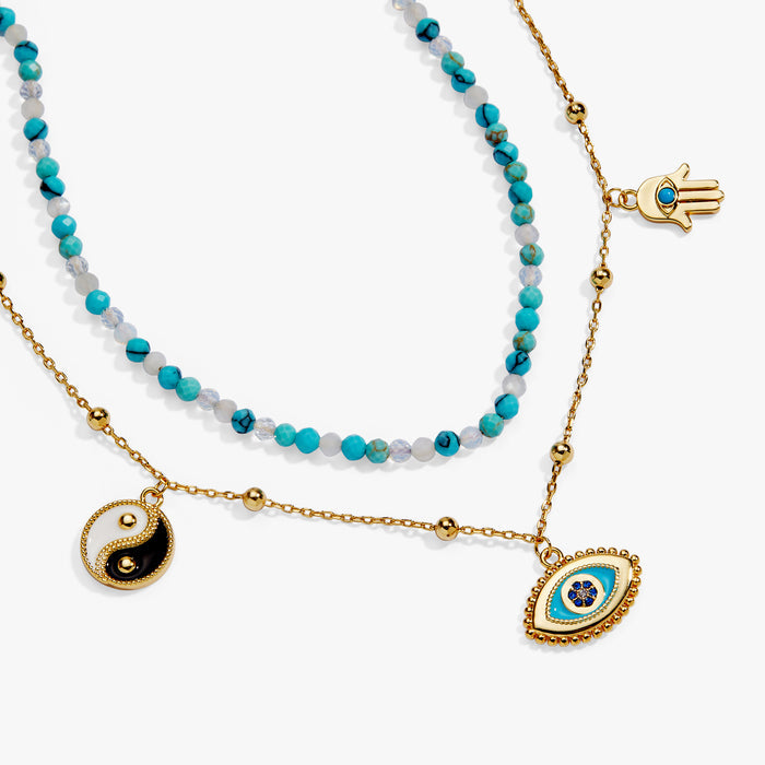 Healing Stone Charm Necklace