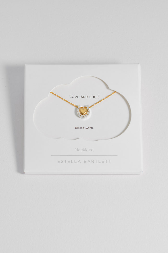 Heart and Horseshoe Necklace