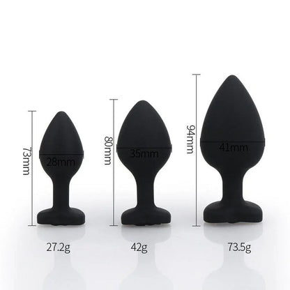silicone anal toy