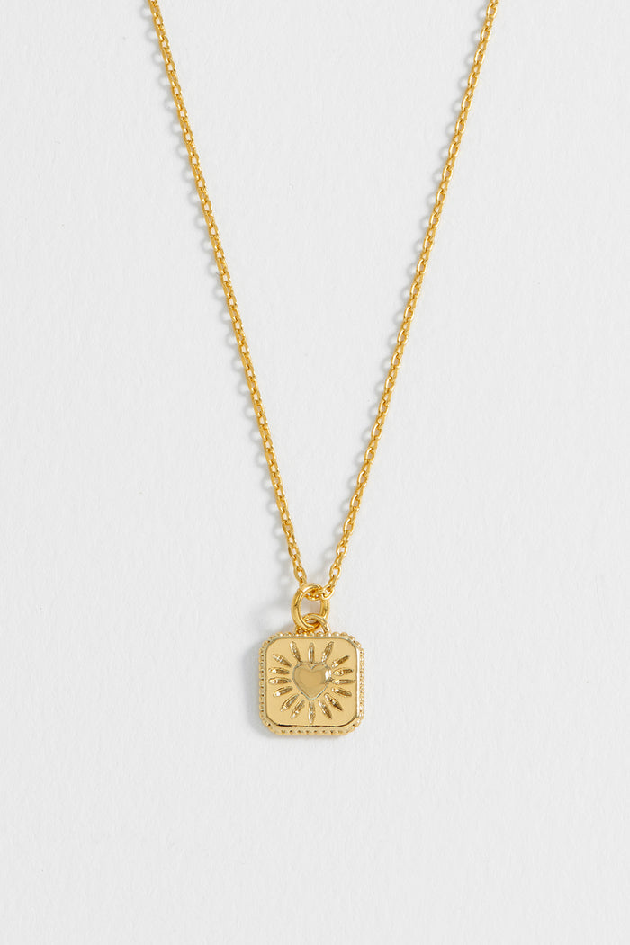 Heart Tablet Necklace