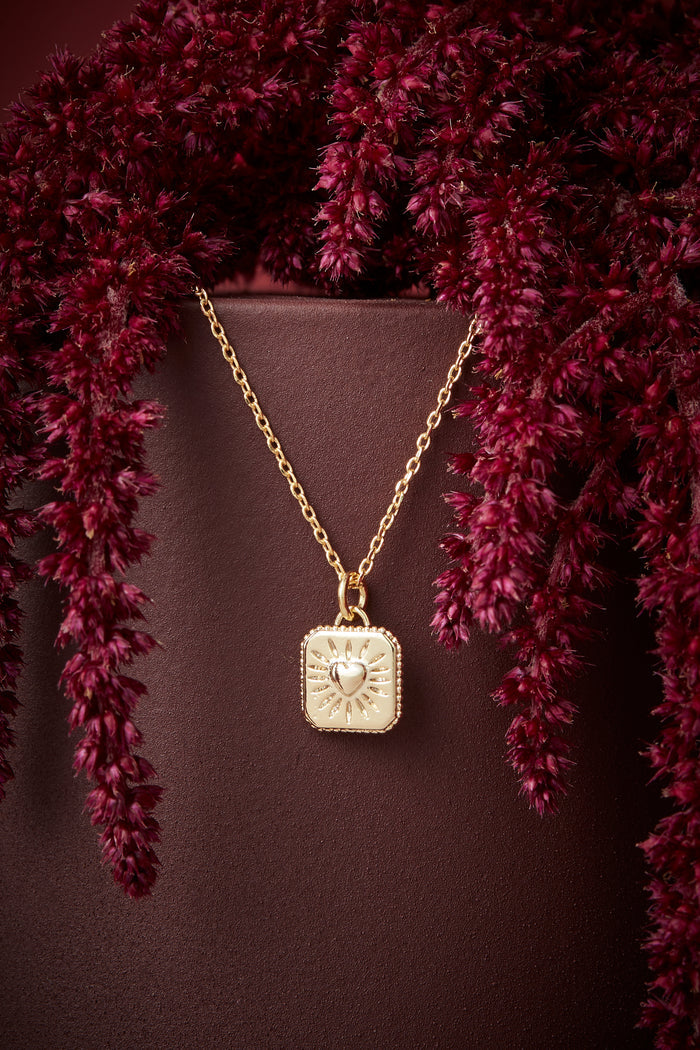 Heart Tablet Necklace
