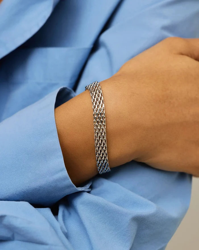 Heirloom Chain Bracelet | Platinum Plated Bracelets Missoma