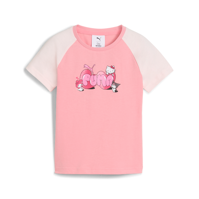 Hello Kitty and Friends x PUMA Kids Slim Graphic Tee (Pinkscape) Apparel PUMA