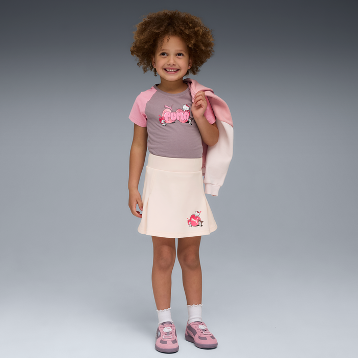 Hello Kitty and Friends x PUMA Kids Slim Graphic Tee (Plum Jam) Apparel PUMA