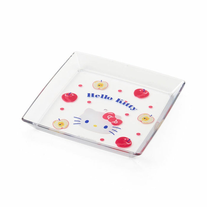 Hello Kitty Classic Acrylic Dessert Plate Home Goods Japan Original