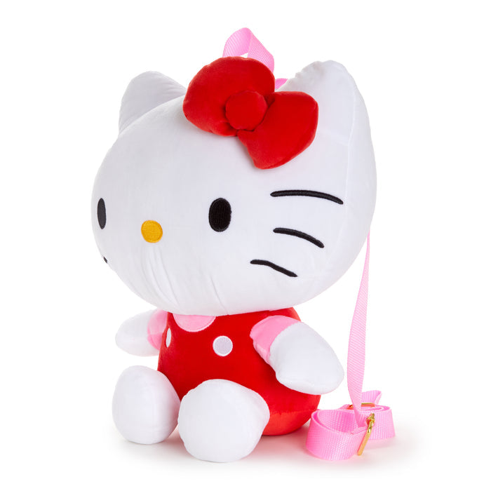 Hello Kitty Classic Red Plush Backpack Bags BIOWORLD