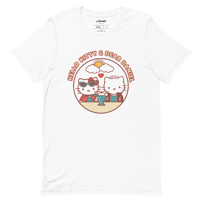 Hello Kitty & Dear Daniel Milkshake Tee Apparel Printful White XS