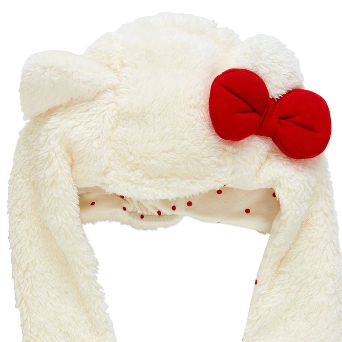 Hello Kitty Kids Hooded Wrap Scarf Accessory Japan Original