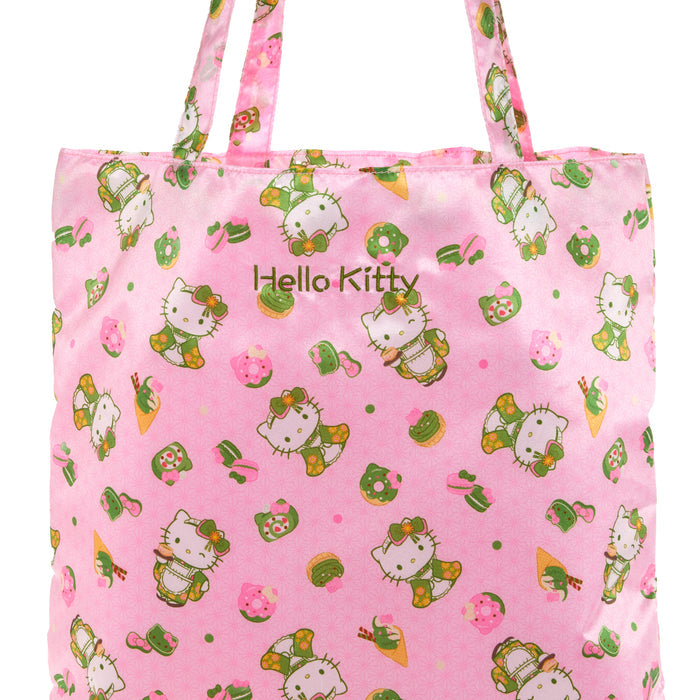 Hello Kitty Tote Bag (Matcha Sweets Series) Bags NAKAJIMA CORPORATION