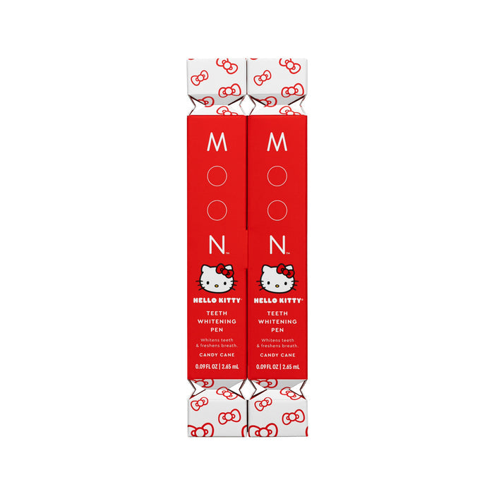 Hello Kitty x MOON Oral Beauty Whitening Pen Duo (Candy Cane) Home Goods Moon Oral Beauty