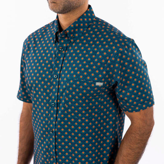 RSVLTS RSVLTS Short Sleeve Shirt Here Comes the Sunflower – KUNUFLEX Short Sleeve Shirt Here Comes the Sunflower – KUNUFLEX Short Sleeve Shirt
