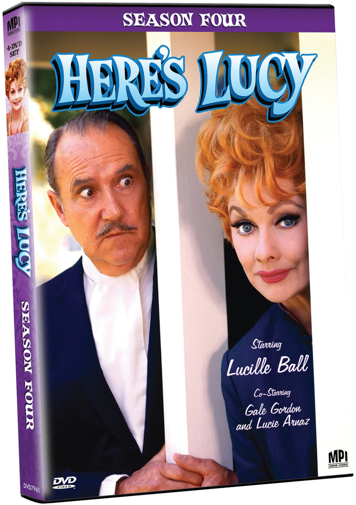 Here‘s Lucy Season 4 - Box Art