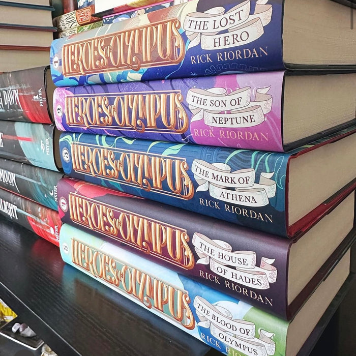 Heroes of Olympus Dust Jackets
