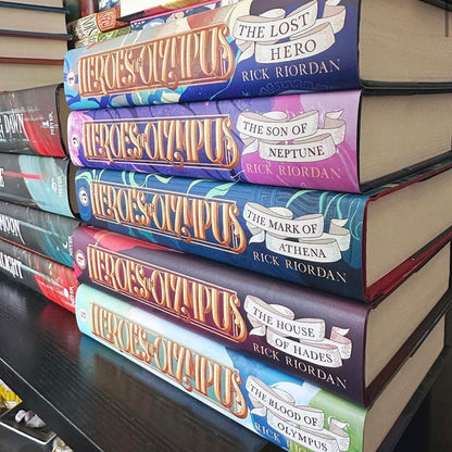 Heroes of Olympus Dust Jackets