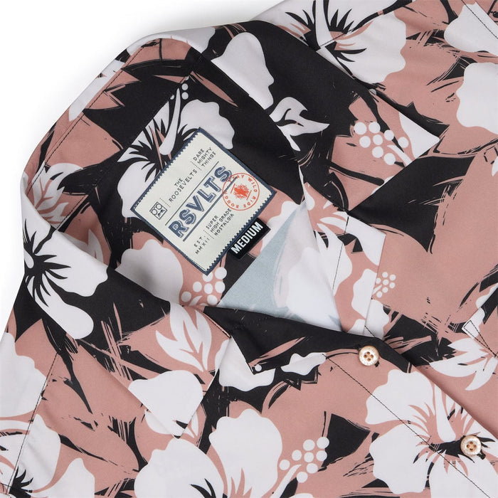 RSVLTS RSVLTS Women's Short Sleeve Shirt Hibiscus Explosion – Women's KUNUFLEX Short Sleeve Shirt Hibiscus Explosion – Women's KUNUFLEX Short Sleeve Shirt
