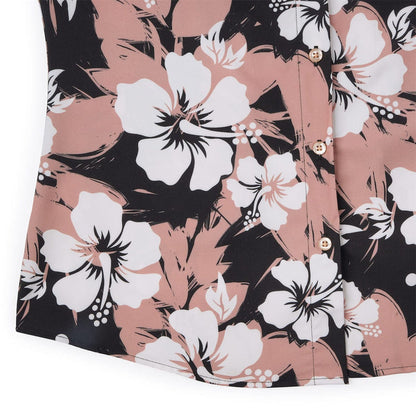 RSVLTS RSVLTS Women's Short Sleeve Shirt Hibiscus Explosion – Women's KUNUFLEX Short Sleeve Shirt Hibiscus Explosion – Women's KUNUFLEX Short Sleeve Shirt