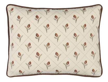 holden hand brown Schumacher pillow